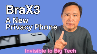 Thumbnail for BraX3: The most privacy friendly smartphone | Rob Braxman Tech