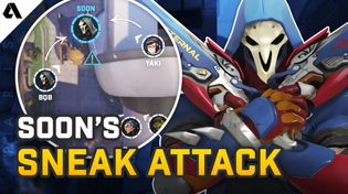 Thumbnail for SoOn's Sneak Attack Bait - Pro Overwatch Micro Plays | Akshon