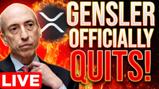 Thumbnail for Gary Gensler OFFICIALLY RESIGNS!!!🚨🚀LIVE Crypto Market Update | Paul Barron Network