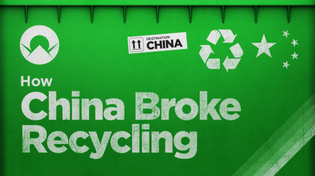 Thumbnail for How China Broke the World's Recycling | Wendover Productions