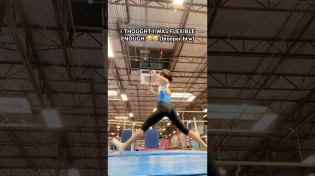 Thumbnail for I should’ve stretched before this 😭🤦🏻‍♀️ #fypシ゚ #funny #relateble #fail #gymnast #blooper #viral | JUSTJULES💖