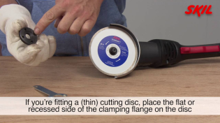 Thumbnail for How to change the disc on an angle grinder? | SKIL Power Tools