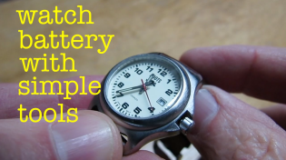 Thumbnail for How to Save Money ● Replace Watch Battery with Simple Tools | Chris Notap