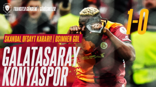 Thumbnail for Galatasaray - Konyaspor : 1-0 | Osimhen GOL! | SKANDAL OFSAYT! |TRANSFER GÜNDEMİ | Maç Analiz | Ajans 1905