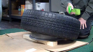 Thumbnail for The Key to Hand Mounting Car Tires | Saab Tech