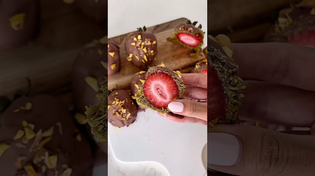 Thumbnail for That time of the month snack prep 🍓🍫pt.2 #chocolate #snack #cooking #satisfying #girlythings | Victoria