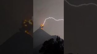 Thumbnail for "volcanic lightning"