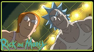 Thumbnail for Summer and Rick get Swole | Rick and Morty