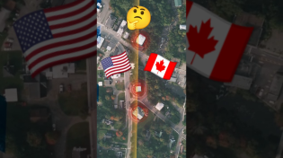 Thumbnail for The US Town That Sits In Canada 🤯🍁 | Geography By Geoff