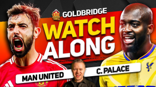 Thumbnail for MAN UNITED vs CRYSTAL PALACE Live With MARK GOLDBRIDGE! | The United Stand