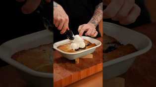 Thumbnail for Blueberry cobbler 🫐🫐🫐 | Andy Cooks
