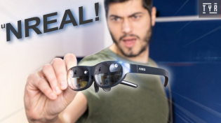 Thumbnail for The FIRST AR Glasses you Can actually GET!! - Nreal Light | Tyriel Wood - VR Tech