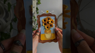 Thumbnail for Van gogh sunflower gift card🫶🏻🥹 | Yasmin The Art Person