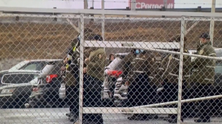 Thumbnail for NEW: Police are running drills as they prepare to crack down on truckers. This is right outside of Ottawa.