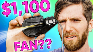 Thumbnail for This Bizarre Fan Cost $1100?! - Piezoelectric Fan | Linus Tech Tips