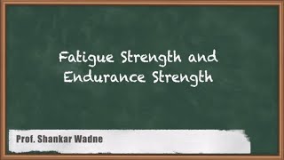 Thumbnail for Explained: Fatigue Strength and Endurance Strength | Design for Fatigue load | GATE Machine Design