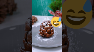 Thumbnail for Elevate your holiday dessert table with these CHOCOLATE PINECONES! | Little Remy Food 🐭🍝