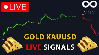 Thumbnail for 🔴 Live GOLD Signals | Free 5m Chart XAUUSD Forex Trading Analysis & Prediction | Infinity Algo
