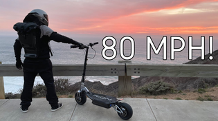 Thumbnail for RION RE90 Electric Scooter Review | The World's Fastest Hyperscooter | Alien Rides