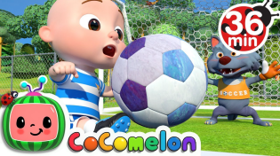 Thumbnail for The Soccer (Football) Song + More Nursery Rhymes & Kids Songs - CoComelon