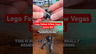 Thumbnail for Attempting A PERFECT Lego Fallout3/New Vegas Sentry Bot #lego #fallout | FinCantBuild