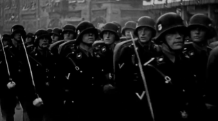 Thumbnail for Parade goose step of the Black Guards - Hitler's personal army.