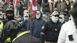 Thumbnail for "Patriot Front" Marches through Washington DC Across from March for Life | FREEDOMNEWS TV - NYC - ON EVERY SCENE