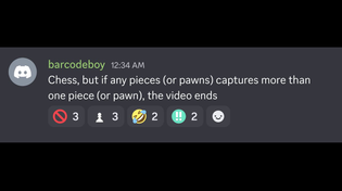 Thumbnail for Chess, But Only Capture Once | Chess Simp