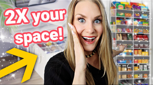 Thumbnail for Double Your Storage in 10 Seconds! (No Tools!) | Do It On A Dime