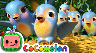 Thumbnail for Five Little Birds 3 | CoCoMelon Nursery Rhymes & Kids Songs | Cocomelon - Nursery Rhymes