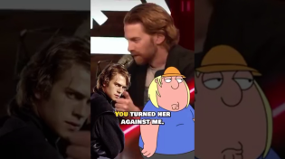 Thumbnail for Pinky as Obi Wan and Chris Griffin as Anakin | FunnyMemeSpot