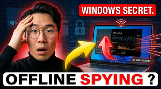 Thumbnail for Windows Is Sending Data When You’re Offline — Turn This Off | Hardware Alert