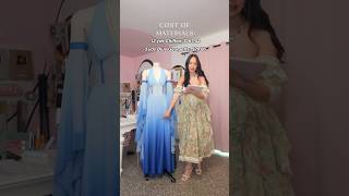 Thumbnail for How Much Did it Cost: my Glacier dress❄️🏔️💙 #sewingcost #sewing #fashiondesigner | Kiana Bonollo