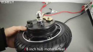 Thumbnail for 8inch Electric sccoter Hub motor wheel set 24-48v 350w, Controller Sets | qing Ye