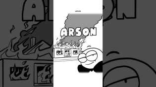Thumbnail for A Stands For Arson 😳 (Animation Meme) #shorts | Nutshell Animations