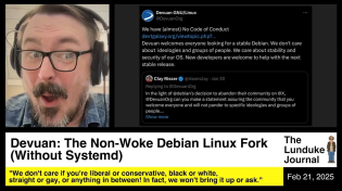 Thumbnail for Devuan: The Non-Woke Debian Linux Fork (Without Systemd) | The Lunduke Journal