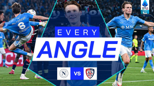 Thumbnail for McTominay Scores the Title-Winning Goal | Every Angle | Napoli-Cagliari | Serie A 2024/25 | Serie A