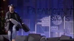 Thumbnail for Bobcat destroys and defaces the set of the Arsenio Hall Show on the final episode in 1994
