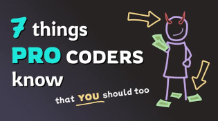 Thumbnail for What pro coders do differently to get ahead of the competition | Coderized