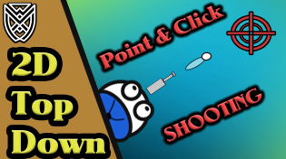 Thumbnail for 2D Top Down Shooting POINT & CLICK Unity Tutorial | BMo