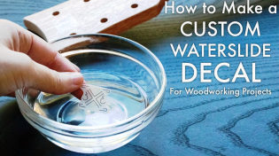 Thumbnail for How to make a CUSTOM Waterslide Decal // Woodworking Logo // Inkjet Printer | 3x3Custom - Tamar