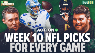 Thumbnail for NFL Week 10 Betting Predictions & BETS for EVERY NFL Game! NFL Expert Picks | The Favorites Podcast