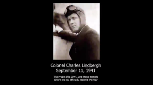 Thumbnail for 1941 - Charles Lindbergh - Des Moines, Iowa speech - identifies jews pushing US into brother war