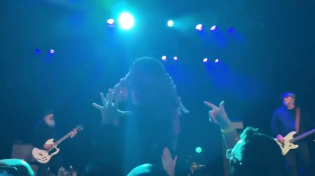 Thumbnail for Soundgarden has a new singer... an obese nigress. Watch her try to crowdsurf 