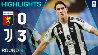 Thumbnail for GENOA-JUVENTUS 0-3 | HIGHLIGHTS | Vlahovic ends scoring drought with a brace! | Serie A 2024/25 | Serie A