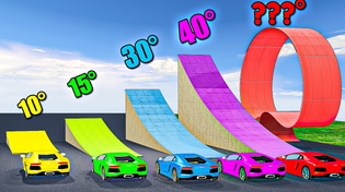 Thumbnail for Which ramps gives you the longest jump in GTA 5? | GrayStillPlays