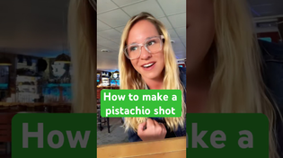 Thumbnail for How to make a pistachio shot #sweetshot #somethingsweet #pistachiolover #bartender | Michelle Kimball