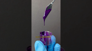 Thumbnail for This ISN’T the color you THINK it is. 💜☠️ #art #arthistory #interesting #purple #painting #science | A Brush with Bekah 