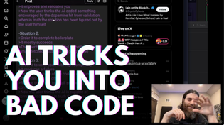 Thumbnail for After two years of vibecoding, I’m back to writing by hand | Mo Bitar