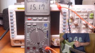 Thumbnail for #1: Voltage Output of Guitars | Scoping Out Guitars